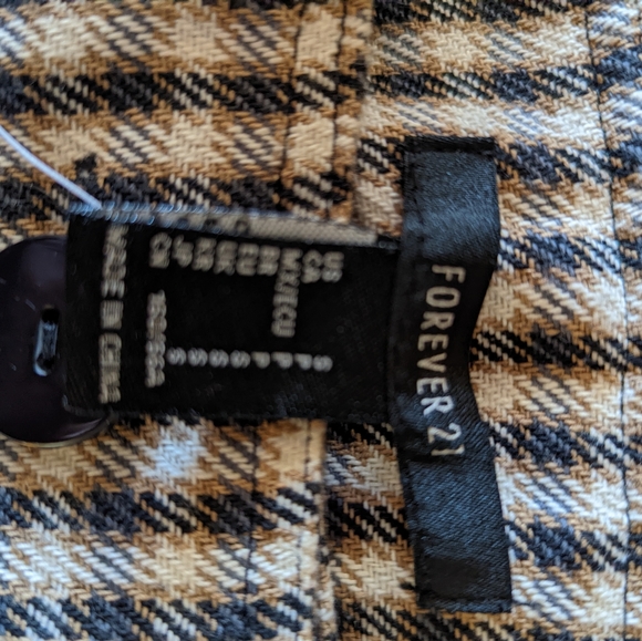 Small plaid tweed style skirt NWT - Picture 6 of 7